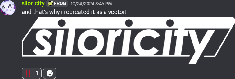 and that's why i recreated it as a vector!